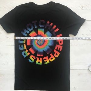 Mens Red Hot Chili Peppers Tie Dye Tee 